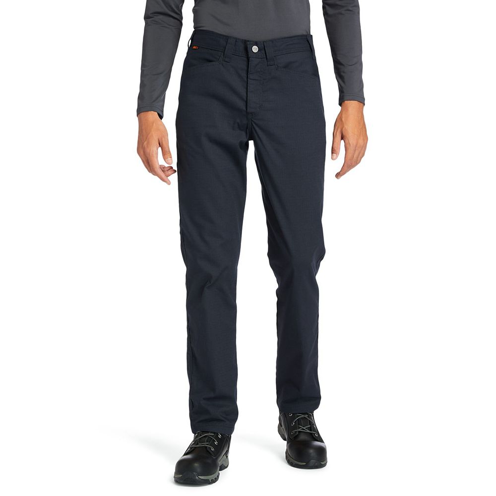 Pantalones Timberland Argentina Hombre - Pro® Work Warrior Lt Ripstop Utility - Azul Marino - NJCDAQ